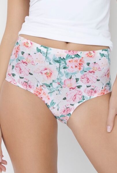  Paaugstinātās bezvīļu biksītes ROSIE MAXI, Julimex Lingerie (izm.M)